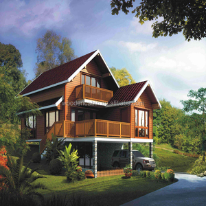 Casa Prefabricada de <span class=keywords><strong>Madera</strong></span> Tipo <span class=keywords><strong>Bungalow</strong></span>, <span class=keywords><strong>Precio</strong></span> en India, Hecho en China - Product Image 1