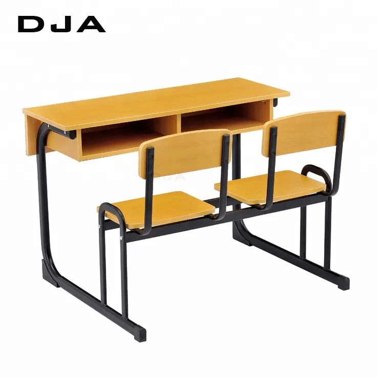 turkey dubai primary middle school classroom furniture double seat sunday kids combo solid wood school tables and chairs