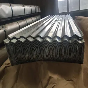 Standart boyutu 14 ölçer 32 ölçer 26 ölçer 4x8 0.2mm 0.4mm 0.5mmgalvanized oluklu demir çelik çatı levhası