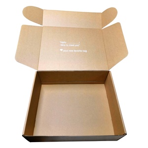 100% có thể tái chế sóng giấy gửi thư hộp dập nổi cho khuôn mặt Kem Blush bao bì tùy chỉnh kraft giấy vận chuyển hộp - Product Image 4