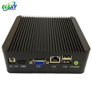 ELSKY mini pc thin client NANO PC com J1900 Quad Core <span class=keywords><strong>2</strong></span>.0GHz 1/<span class=keywords><strong>2</strong></span> 1000LAN 4 USB/6USB e 2COM (opção J1800) CE FCC ISO EPR - Product Image 4