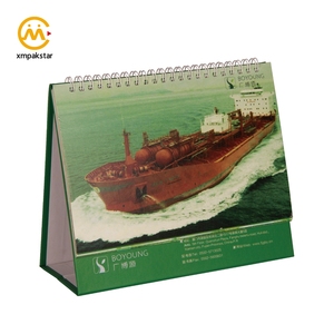 Bán buôn <span class=keywords><strong>2025</strong></span> trang trí xoắn ốc ràng buộc Máy tính để bàn hàng tháng lật Bảng lịch tùy chỉnh - Product Image 5