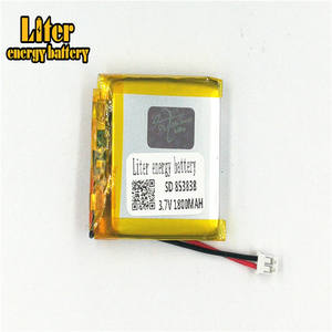 Stecker 2,0-2 P 3,7 V 853838 1800 mah Hohe qualität Wiederaufladbare Li-Ion Polymer Lithium-Batterie Spannung Li- po Li-polymer Batterie - Product Image 2