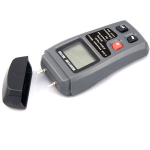 Probador digital de humedad de madera fácil de usar Diseño portátil LCD de rango 0 ~ 99.9% de dos pines (servicio OEM disponible) - Product Image 2
