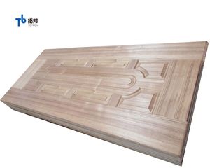 Placage naturel en frêne, hêtre, chêne, cerisier de 3 mm d'épaisseur, panneau de <span class=keywords><strong>porte</strong></span> en HDF moulé 860*2150 mm, 830*2050 mm - Product Image 2