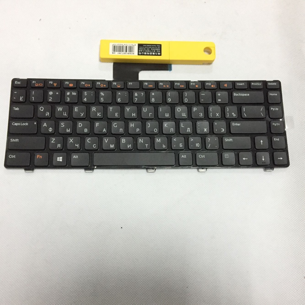 Новый ноутбук клавиатура для DELL 5520 M4110 M5040 M5050 N5040 N5050 Vostro 1540 3550 XPS L502 N4110 RU клавиатура