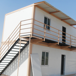 20ft Sống Flat-Pack Container Nhà Giá Lao Động Trại Hiện Đại Prefab Nhà Đúc Sẵn Container Nhà Với Bản Vẽ Bố Trí - Product Image 1