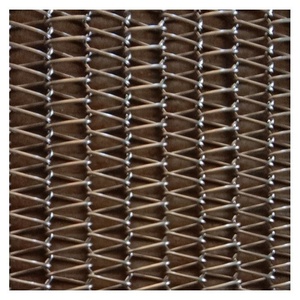 Metalen Kettingschakel Gaasband Roestvrijstalen Hittebestendige Spiraaldraadgaasband Transportband - Product Image 3