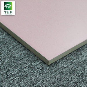 Pintura digital de 30x30 azulejos de <span class=keywords><strong>suelo</strong></span> cuadrados para sala de estar, de color rosa mate, antideslizantes para Baño - Product Image 2