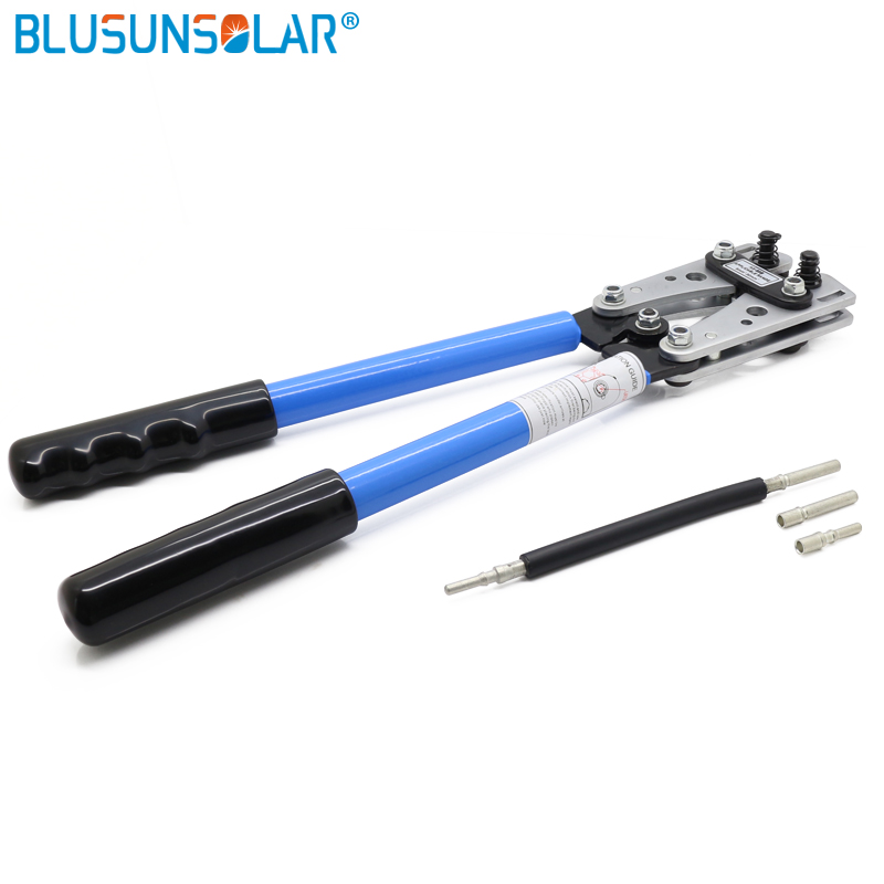 ЧПУ контактный обжимной инструмент для 10 мм2/16 мм 2/25 мм 2/35 мм2 Солнечный соединитель кабель плоскогубцы для солнечной системы питания