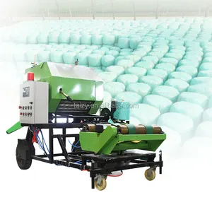 Wholesale small silage hay straw baler and wrapper machine