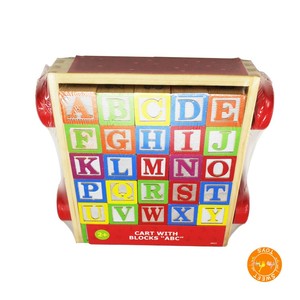 Wholesale Classic Wooden ABC Block Cart Educational Kids Toy,wooden Block Alphabet Letter Number Pictures Children Learning Toy - Product Image 6