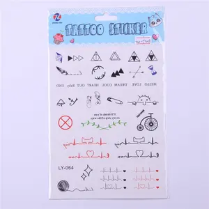 Diskon Besar Desain Kustom Stiker Tato Off, Stiker Tato Sementara Anak-anak