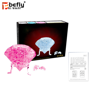 41pcs Valentine cadeau jouet <span class=keywords><strong>diamant</strong></span> <span class=keywords><strong>3d</strong></span> cristal <span class=keywords><strong>puzzle</strong></span> à vendre - Product Image 2