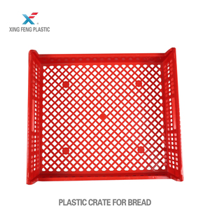 Plateau à pain empilable de qualité alimentaire 545*485*162mm, en plastique, caisse, conteneur à pain - Product Image 2