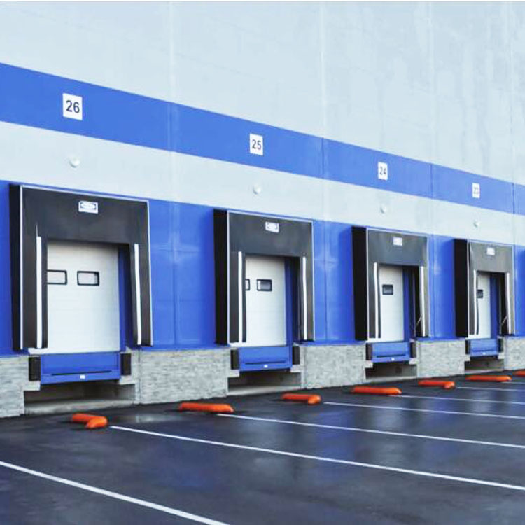 Гидравлический выравниватель док-станции, используемый для контейнерного склада