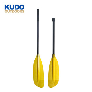 KUDO OUTDOORS kunden spezifische Farbe 2 Stück verstellbare Kohle faser schaft Kajak Paddel benutzer definierte - Product Image 3