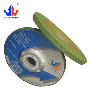 4 pouces Cbn Glass En12413 Spécification Résine Bond Meule de pierre abrasive pour l'affûtage des outils en carbure Machine de fabrication - Product Image 1