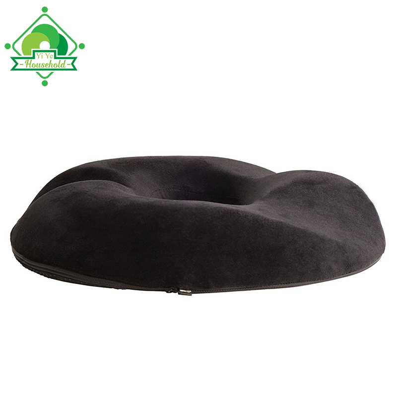 Складной пончик подушки сиденья для геморроя, копчик боль спине сиденья пены cushio, пены подушки сиденья автомобиля