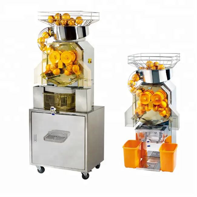वाणिज्यिक स्वत: फल नारंगी juicer मशीन औद्योगिक पेशे रस चिमटा नारंगी juicer