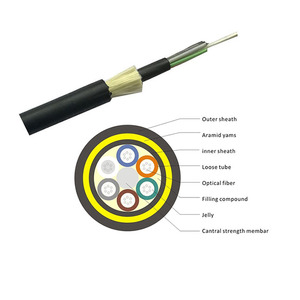 Câble à fibres optiques aérien à double gaine pour extérieur, longue portée, 100m, 200m, 300m, 600m, 800m - Product Image 6