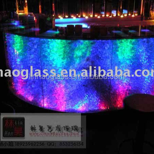 Larga mesa de bar, mesas de bar estrechas, larga barra led - Product Image 1