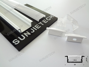 2910 empotrada <span class=keywords><strong>led</strong></span> de aluminio tira de <span class=keywords><strong>perfil</strong></span> <span class=keywords><strong>para</strong></span> la luz del gabinete - Product Image 1