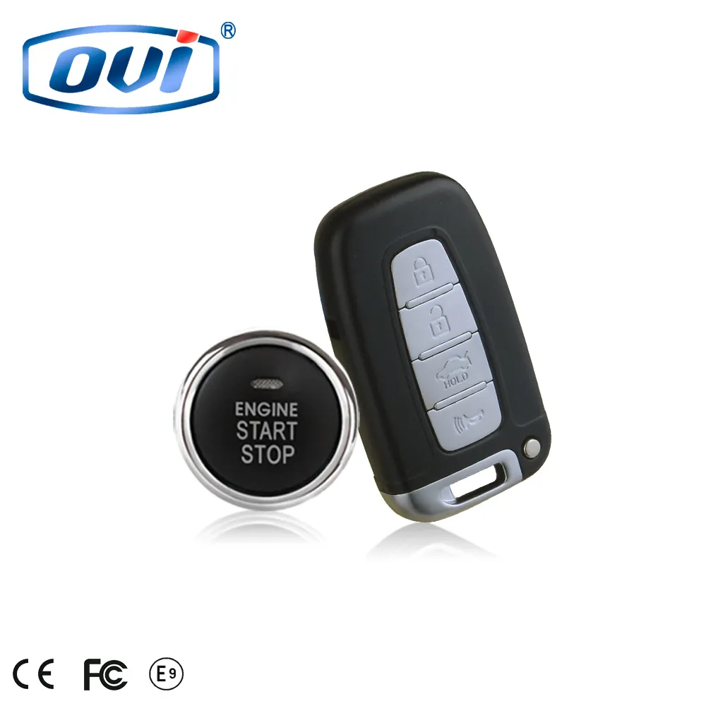 2016 OVI Fully funktionale OBD einfache installation smart schlüssel CAN BUS push button starten passive keyless entry PKE auto alarm system