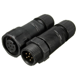 Nylon tornillo 2 pin 4 pin macho hembra IP68 impermeable conector conectar cable diferente - Product Image 1