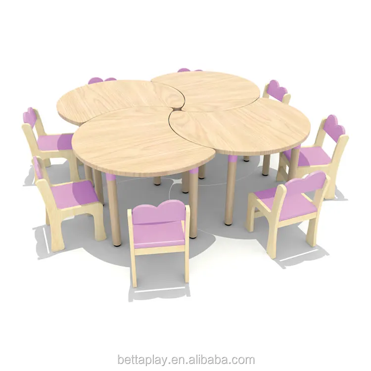 저렴한 가격 어린이 나무 의자 사랑스러운 아이 테이블과 의자 세트