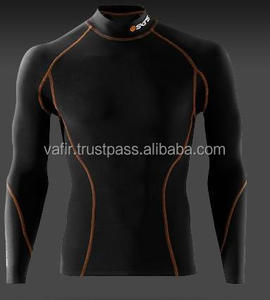 <b>Compression</b> wear for men training <b>short</b> sleeve t-shirts for Gym wear - Product Image 3