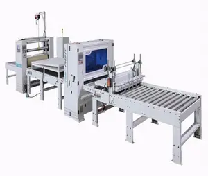 Automatic flute PUR laminating machine for woodworking