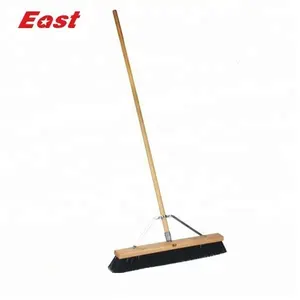 Industrial Floor Wooden Bristle Sweep Easy Broom