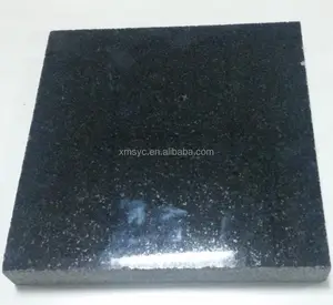 60x60 Mutlak Siyah Granit Zimbabve Siyah Granit Kiremit