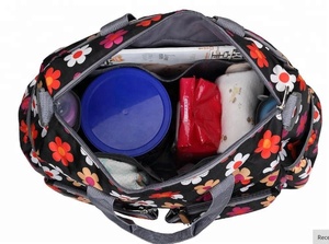 Nuevo multifuncional bolsas <span class=keywords><strong>de</strong></span> <span class=keywords><strong>pañales</strong></span> <span class=keywords><strong>de</strong></span> alta calidad maternidad momia Nappy flor estilo mamá cochecito <span class=keywords><strong>de</strong></span> bebé - Product Image 4