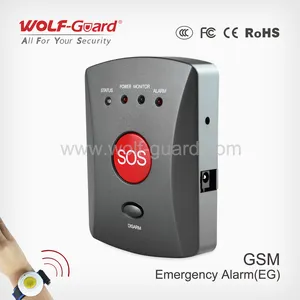 Wireless Emergency Button GSM Personal Panic Button Alarm With SMS Alert For Old People And Child