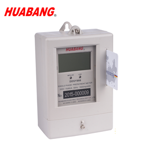 <span class=keywords><strong>Compteur</strong></span> d'électricité monophasé DDSY866, <span class=keywords><strong>compteur</strong></span> d'électricité électronique à carte intelligente - Product Image 1