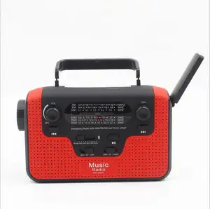 Alto-falante cartão sd tf 2019, rádio fm am sw com cor personalizada