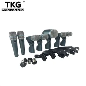 TKG BETADMK7 Beta DMK7 профессиональный набор для ударных инструментов 7 шт. микрофон для микрофона для бас-усилителя