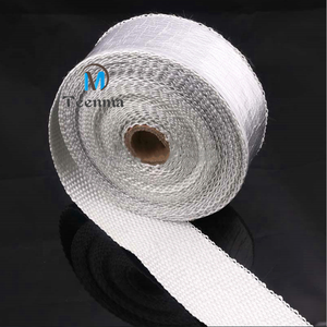 Yüksek sıcaklığa dayanıklı gümüş alüminyum folyo fiberglas bant egzoz <span class=keywords><strong>Wrap</strong></span> bant - Product Image 1