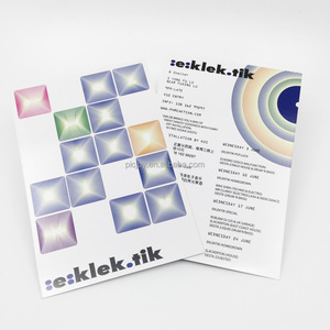 Impression de Flyers en Gros <span class=keywords><strong>A5</strong></span> 210x148mm 300gsm Papier Couché Brillant Impression <span class=keywords><strong>Pas</strong></span> Chère avec Laminage Brillant à Shanghai - Product Image 1