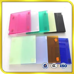 Hot Selling Hard 6.38mm 8.38mm10.38mm12.38mm Transparency Porcelain White Colour Laminated Safety Glass Laminated Glass