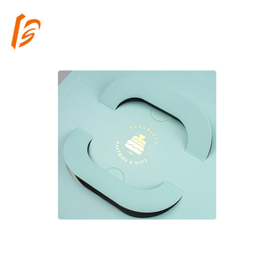Boîte d'emballage pour gâteau en papier, boîte à pâtisserie personnalisée, bobo, Design Pop de 12 pouces, avec poignée - Product Image 4