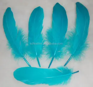 Đầy Màu Sắc Thực Swan Feathers Cho Hats Đảng Trang Trí