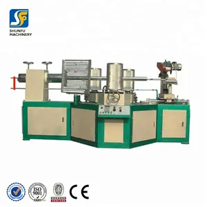 PLC Spiral Winding Paper Tube Core Cutting Making Machine Price