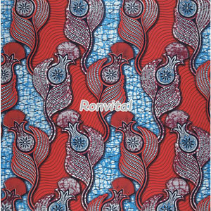 Prix d'usine direct, tissu africain imprimé en coton sur mesure - Product Image 3