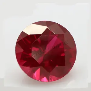 Industrial high quality synthetic corundum ruby stone for sale