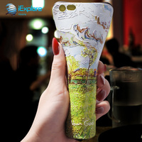 IExplore fabricant souple TPU 3D gaufrage impression personnalisée campagne tournesol peinture coque de téléphone pour iPhone 15 Pro Max