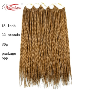 Boîte de tresses au crochet de cheveux, meilleure vente 2x boîte de tresses de cheveux, vente en gros - Product Image 4
