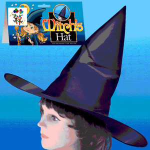 Disfraz <span class=keywords><strong>de</strong></span> fiesta unisex <span class=keywords><strong>barato</strong></span>, sombreros <span class=keywords><strong>de</strong></span> <span class=keywords><strong>bruja</strong></span> <span class=keywords><strong>de</strong></span> Halloween <span class=keywords><strong>de</strong></span> poliéster <span class=keywords><strong>de</strong></span> color negro, disfraz <span class=keywords><strong>de</strong></span> fiesta, 2017 - Product Image 2